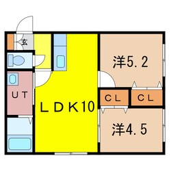 ディアリオMの物件間取画像